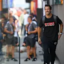 Budapeşte, Macaristan - 19 Temmuz: Avustralya'dan Daniel Ricciardo ve Visa Nakit Uygulaması RB'de yürüyor