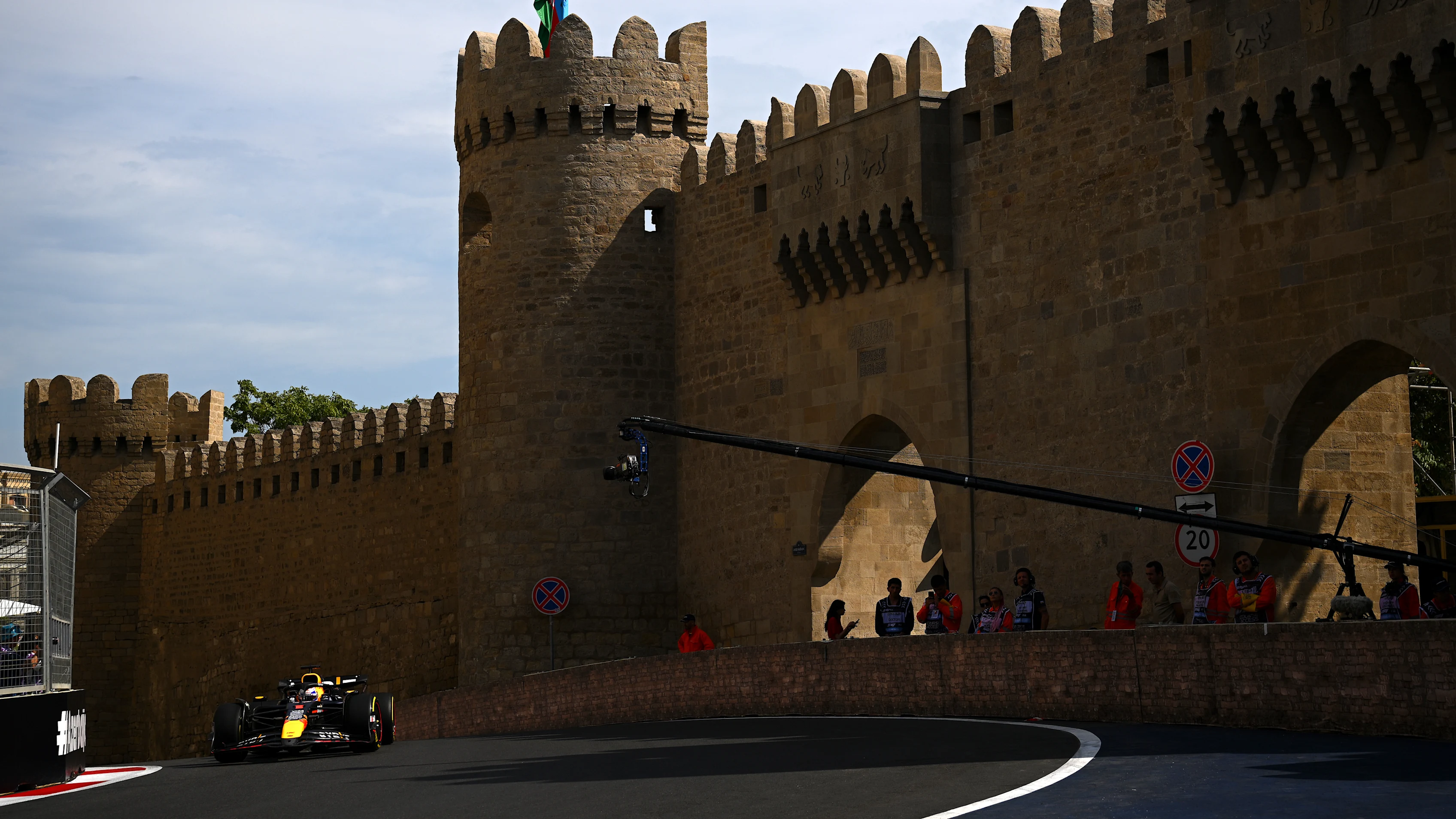 BAKU, Azerbaycan - 13 Eylül: Hollanda'dan Max Verstappen (1) Oracle Red Bull