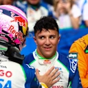 Racing Bulls takımı arkadaşı Liam Lawson, Isack Hadjar'ı tebrik eden ilk kişilerden biriydi