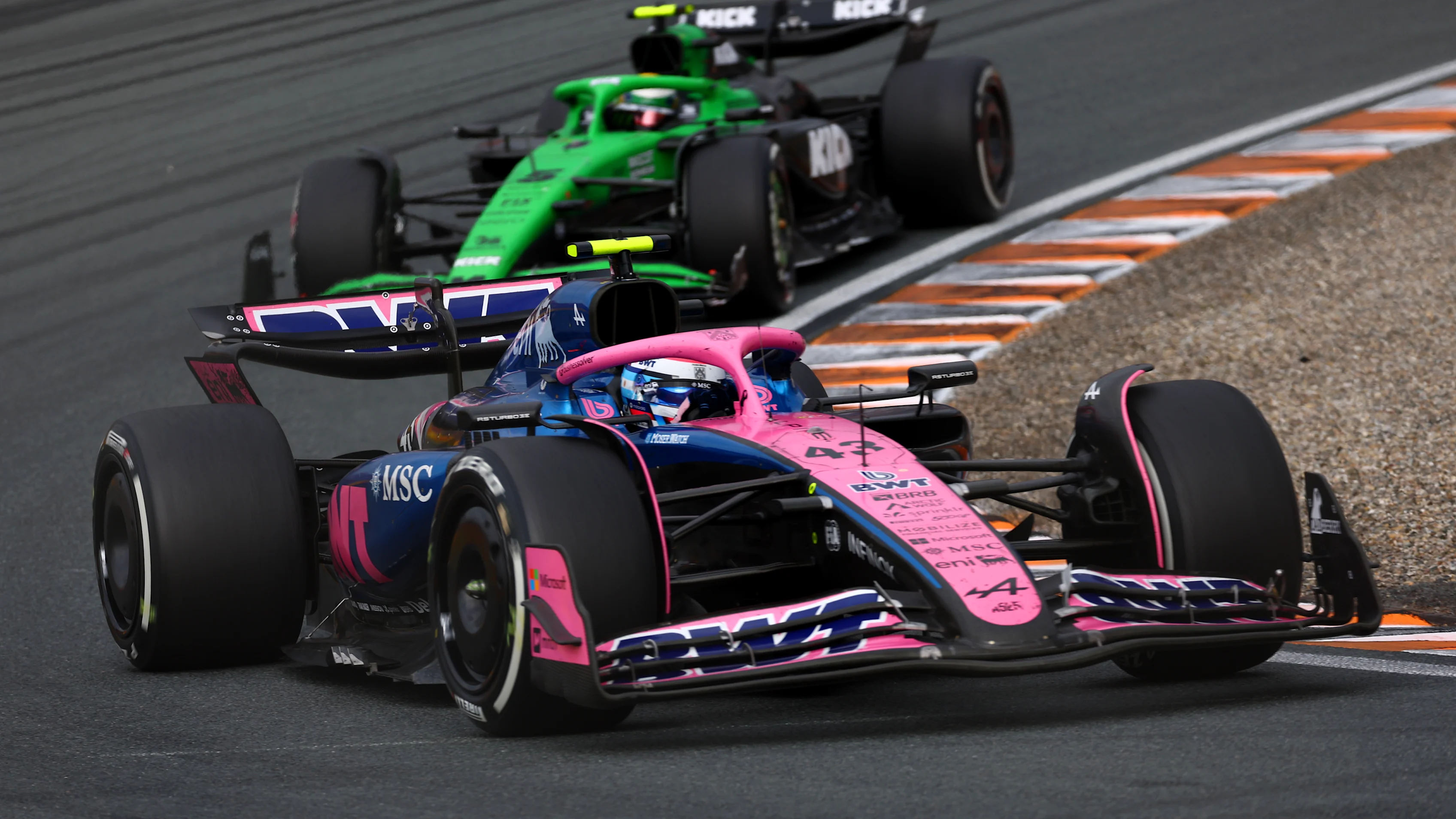 Zandvoort, Hollanda - 31 Ağustos: Arjantinli Franco Colapinto (43) Alpine F1 A525