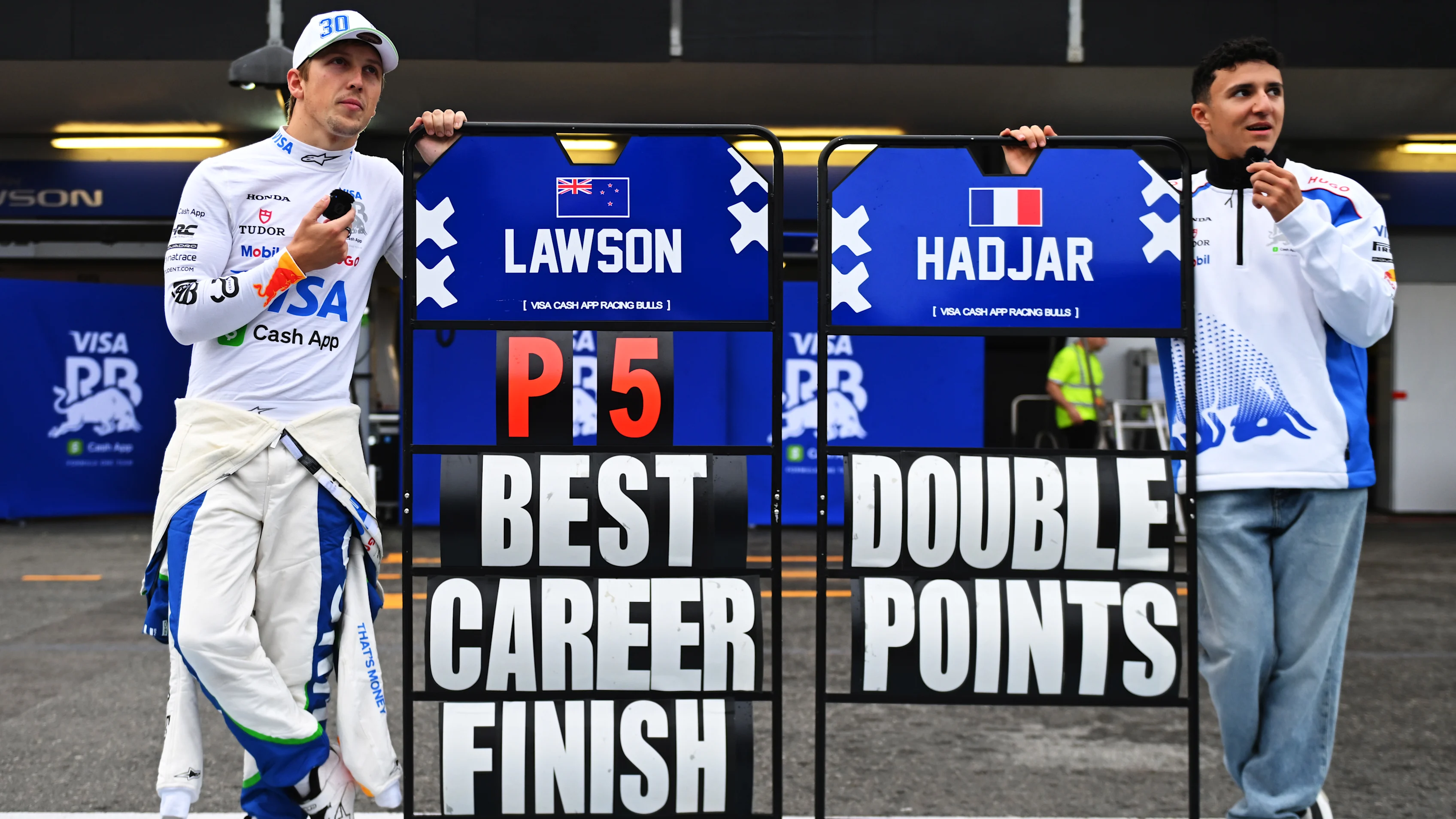 Özellikle Racing Bulls'ta Liam Lawson için iyi bir gün