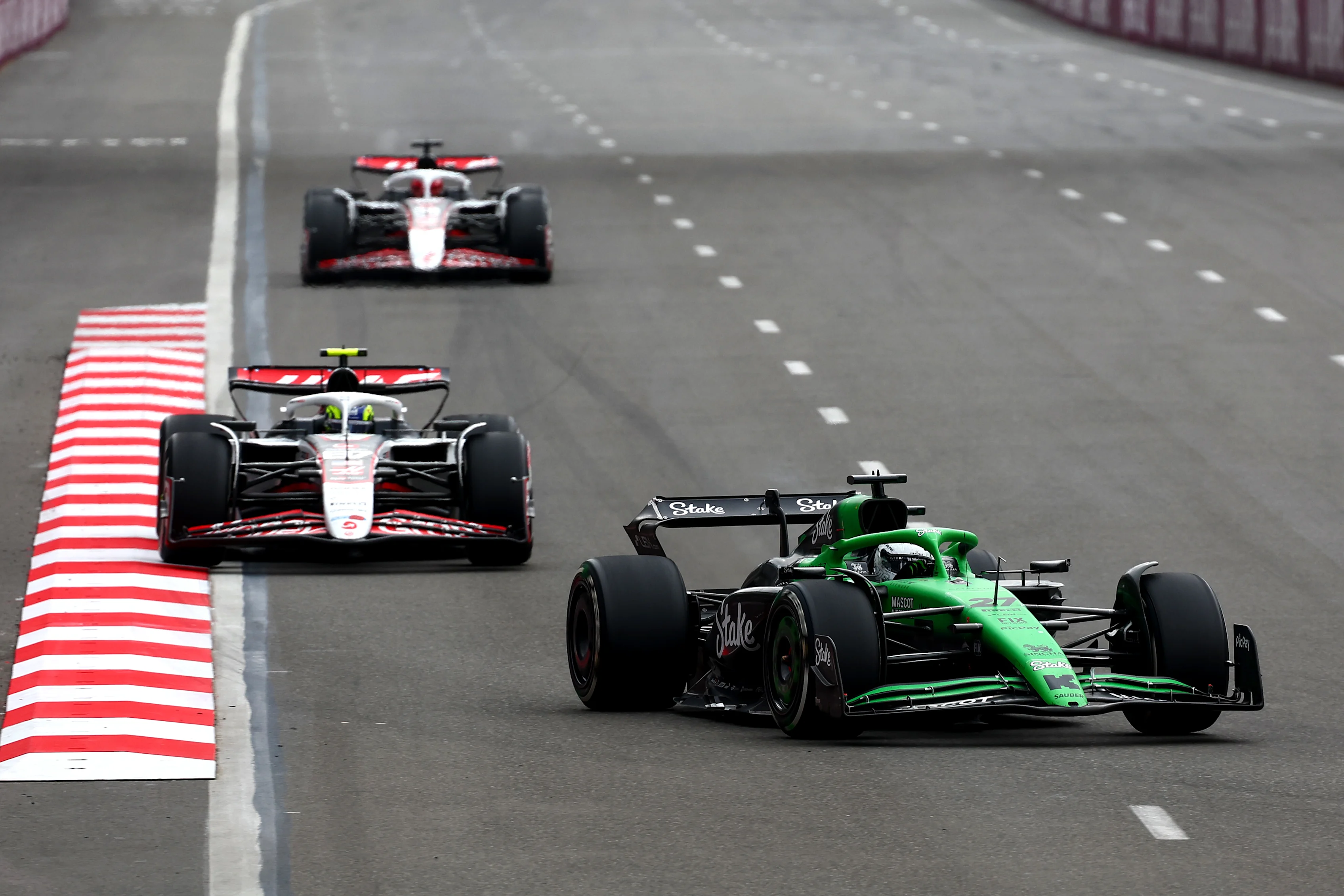 BAKU, Azerbaycan - 21 Eylül: Almanya'dan Nico Hulkenberg (27) Kick Sauber C45