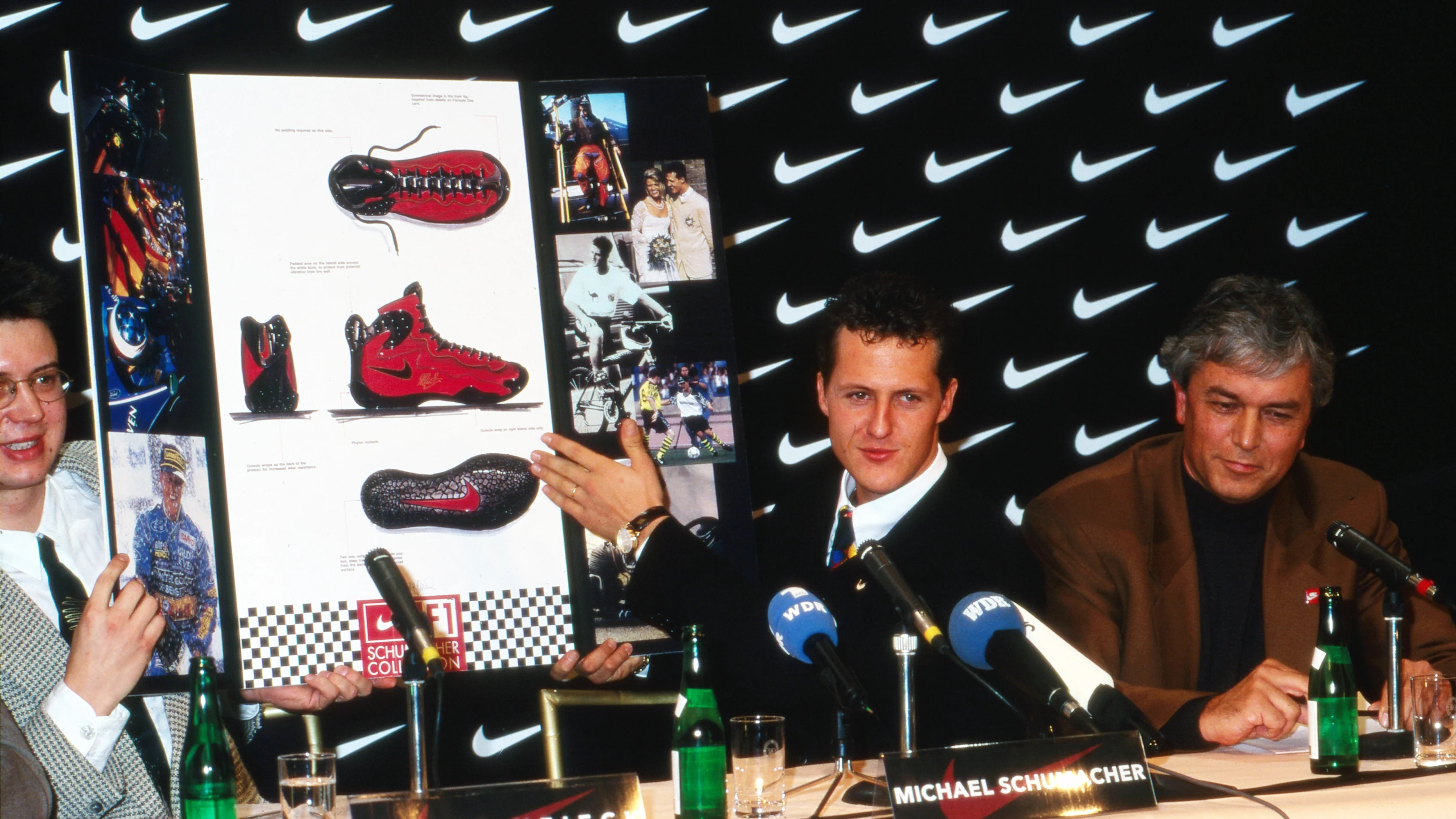 Michael Schumacher Nike Air Zoom Schu'yu sunar