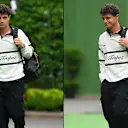 Lando Norris padoğa vintage bir ragbi polosuyla geldi. Daha fazla görsel için kaydırın
