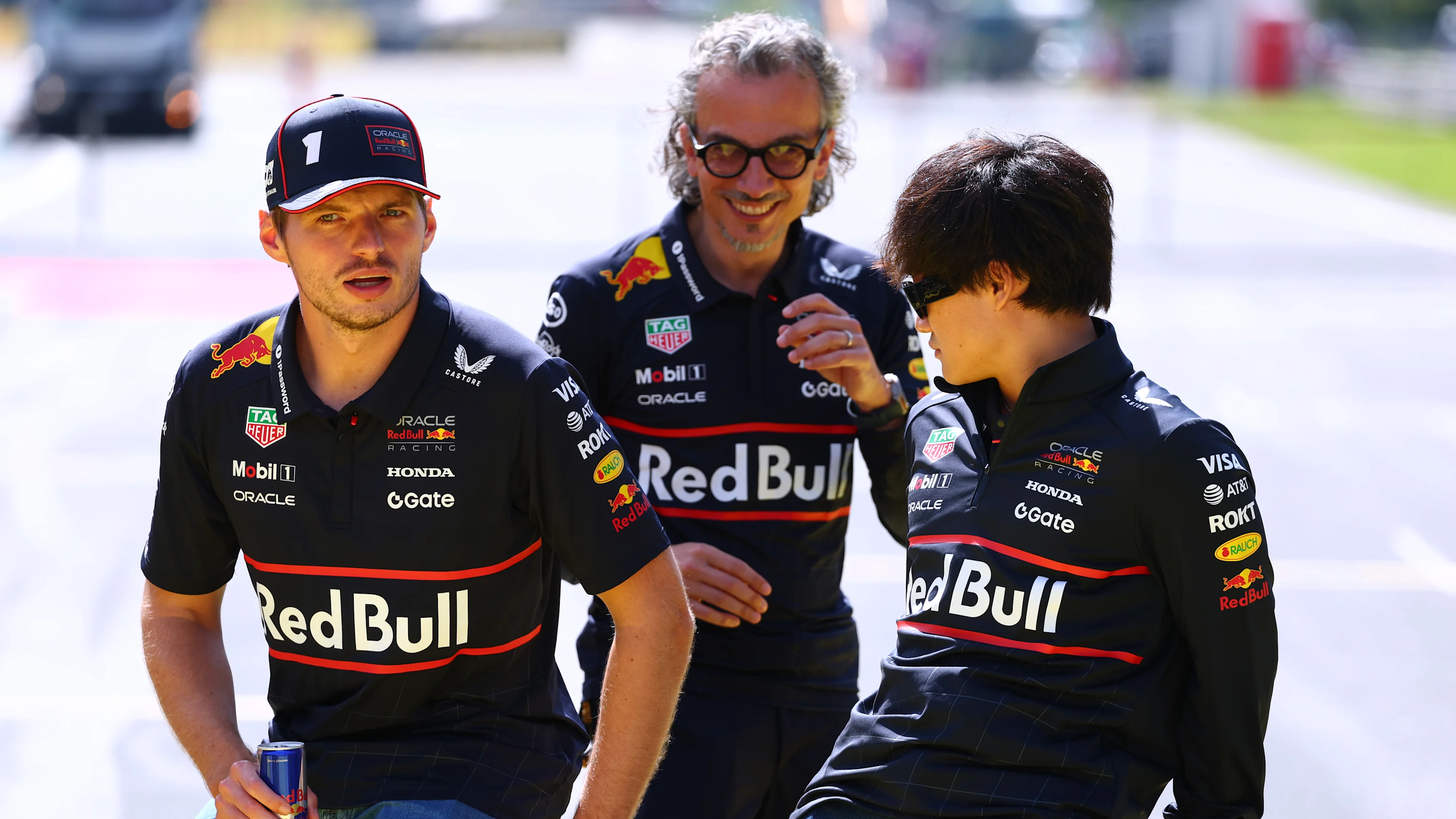 Monza, İtalya - 07 Eylül: Hollanda'dan Max Verstappen ve Oracle Red Bull Racing Laurent