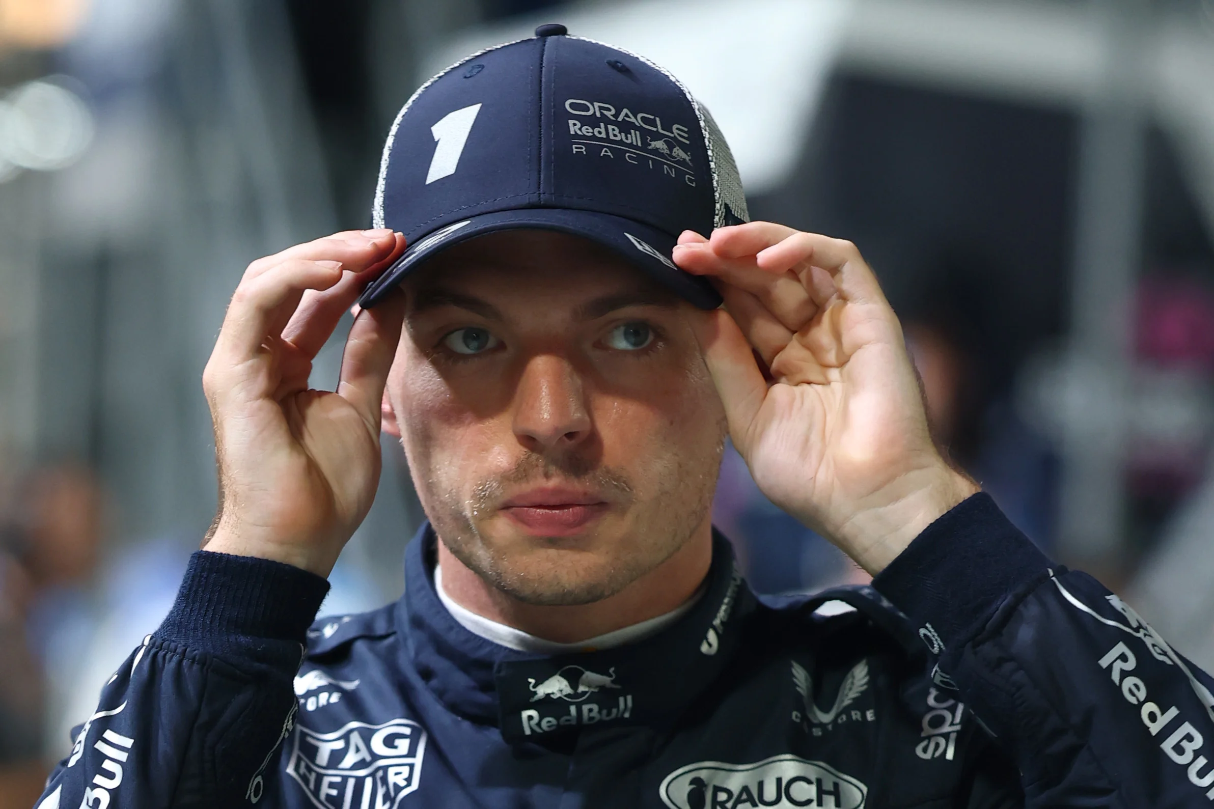 SİNGAPUR, SİNGAPUR - 5 Ekim: Hollandalı Max Verstappen ve Oracle Red Bull Racing