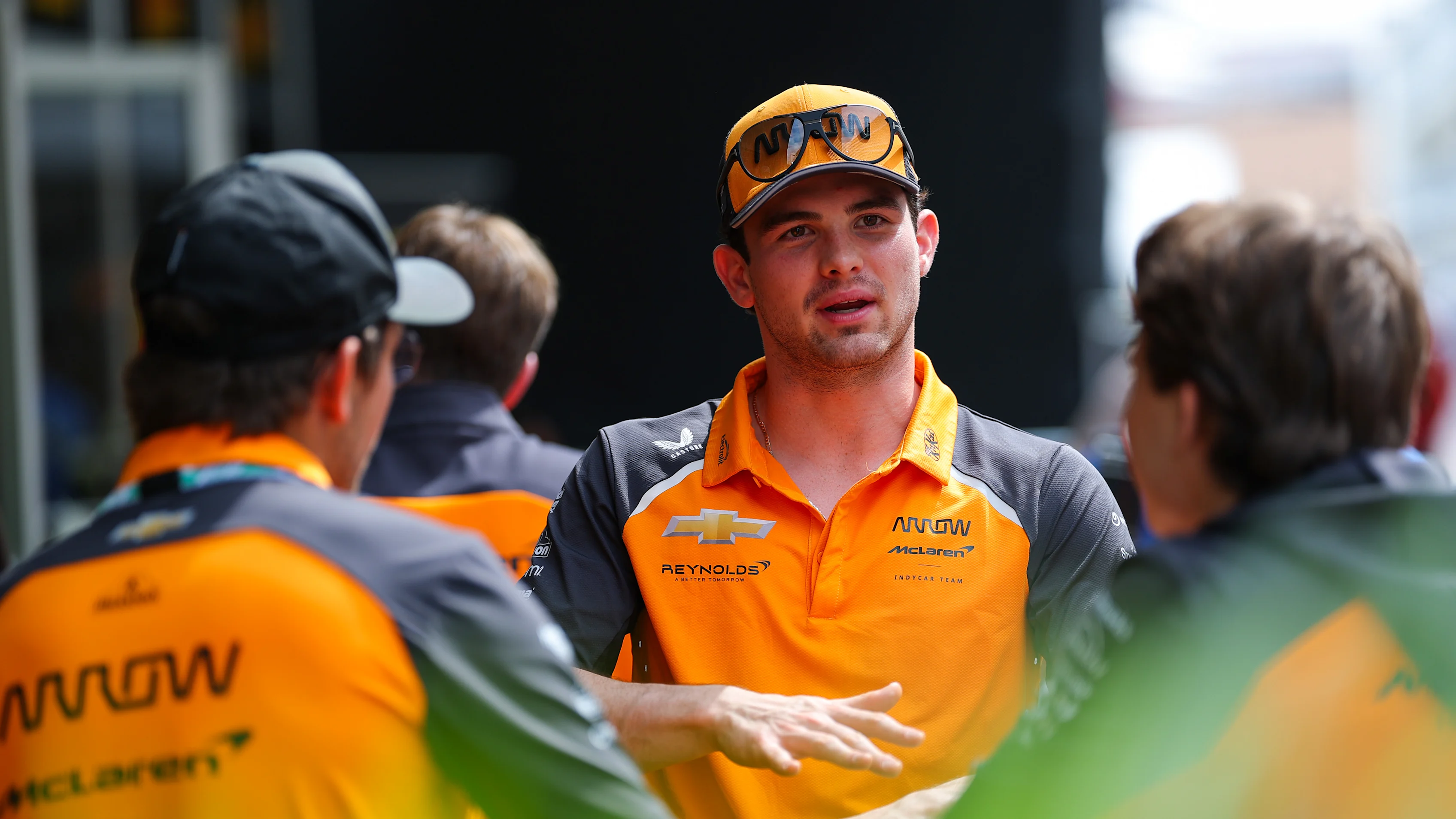 AUSTIN, TEXAS - 16 EKİM: Meksika'dan Pato O'Ward ve Arrow McLaren IndyCar takımı