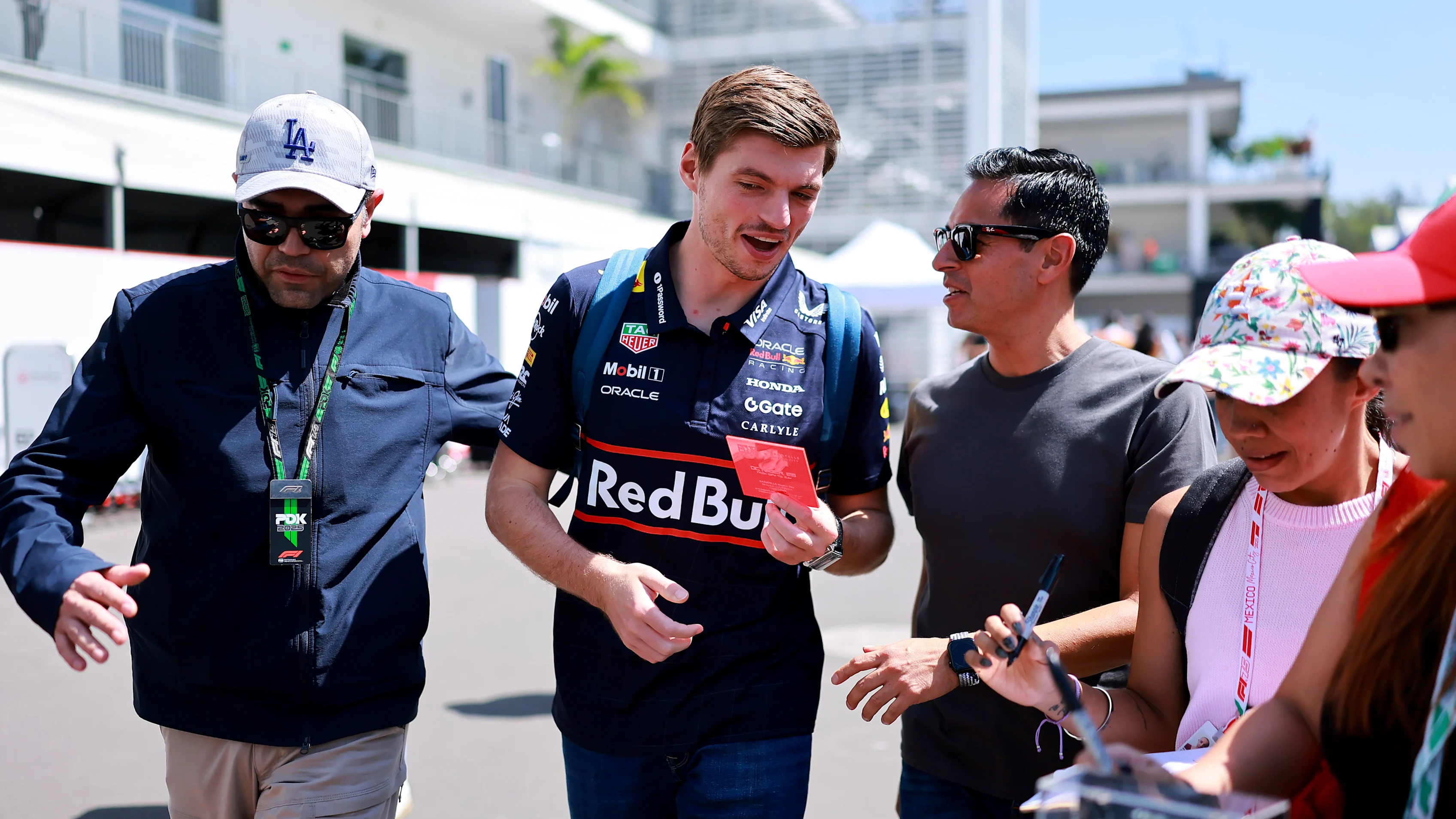 MEXICO CITY, MEKSİKA - 23 EKİM: Hollandalı Max Verstappen ve Oracle Red Bull Racing
