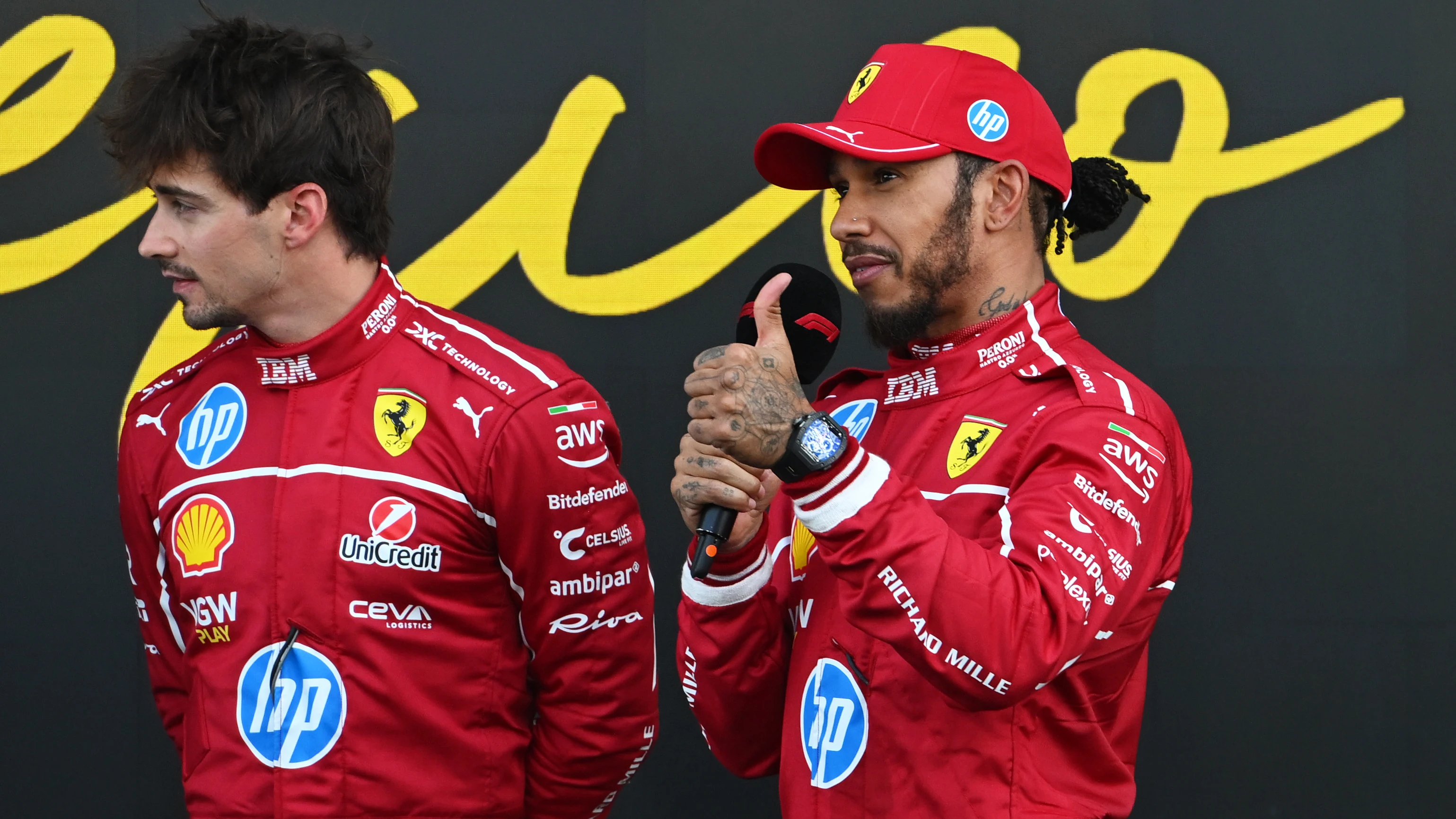 MEXICO CITY, MEKSİKA - 25 EKİM: Elemelerde ikinci olan Monako ve Scuderia'dan Charles Leclerc