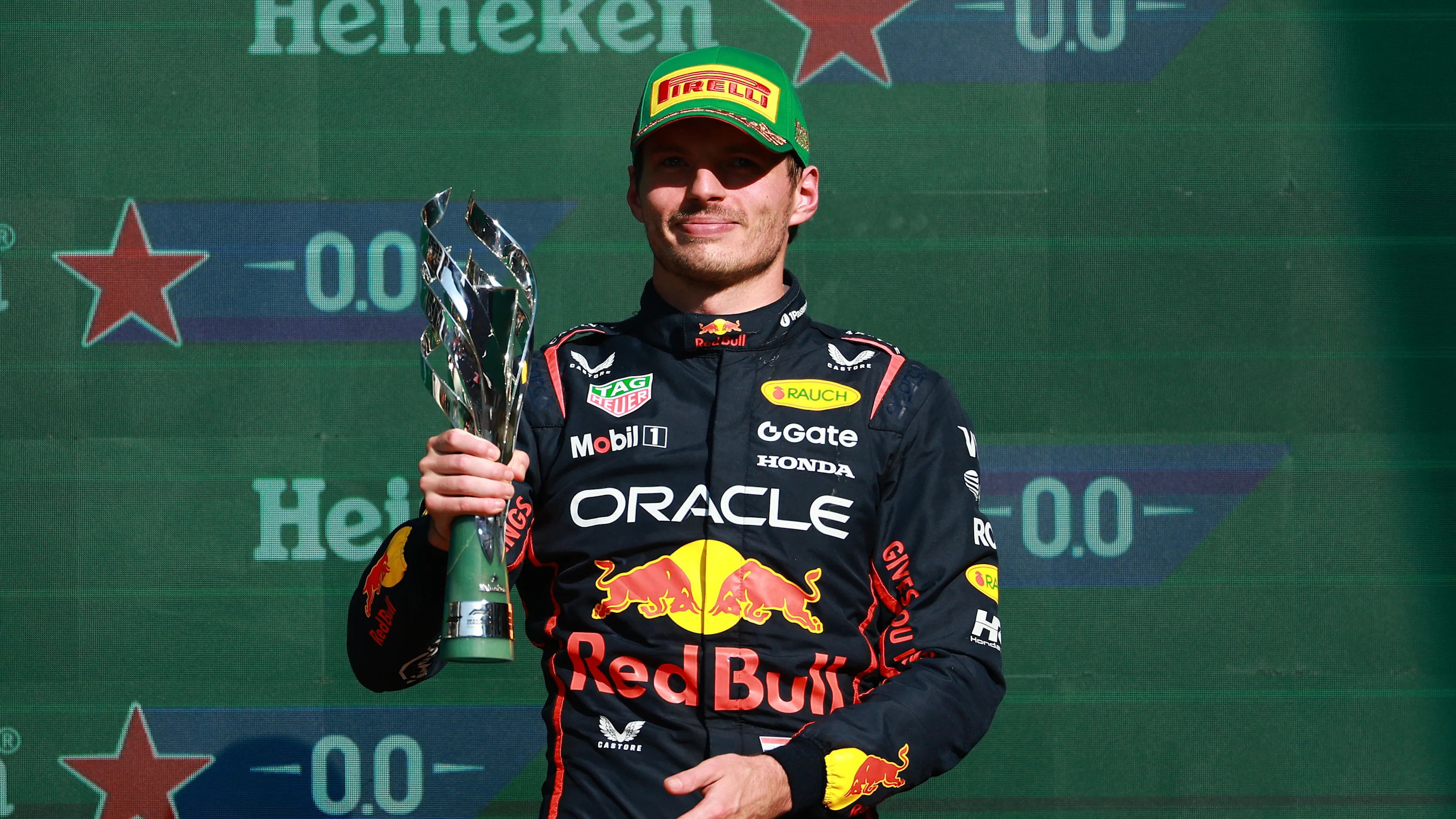 MEXICO CITY, MEKSİKA - 26 EKİM: Hollandalı Max Verstappen ve Oracle Red üçüncü oldu