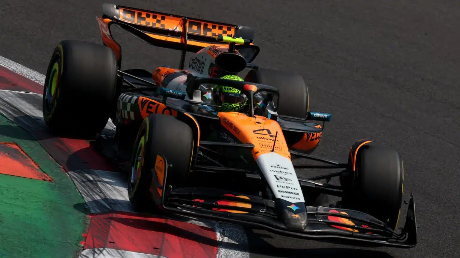 FP3: Norris, Mexico City Grand Prix’si öncesindeki son antrenmanlarda Hamilton ve Russell’ın önünde