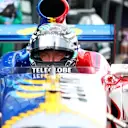 Valtteri Bottas, 2025 Grand Prix hafta sonu boyunca Albert Park Circuit turunda BAR Honda 001'i aldı.