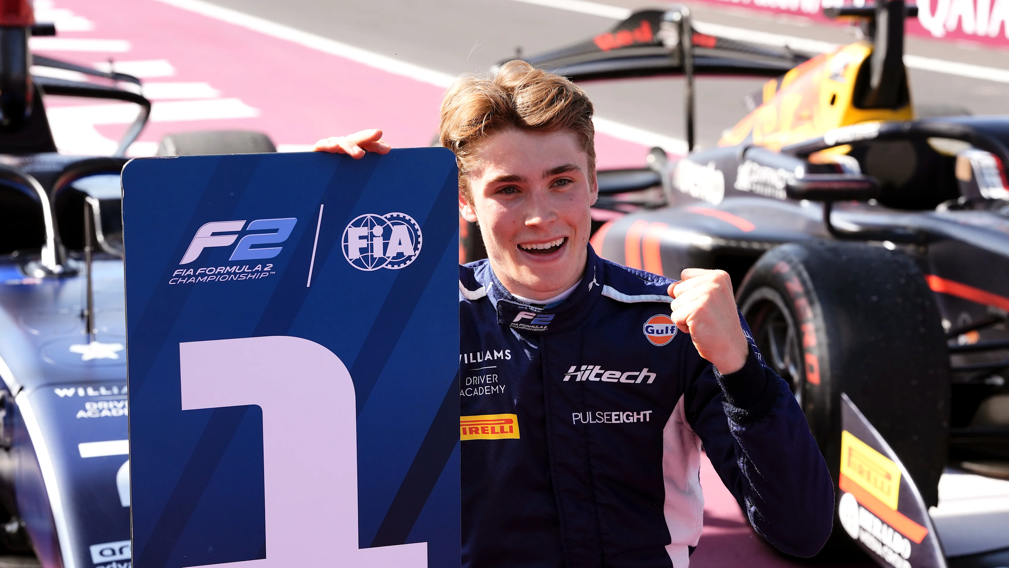 MONZA, İTALYA - 07 EYLÜL: Yarış galibi Büyük Britanya'dan Luke Browning ve Hitech TGR (7)