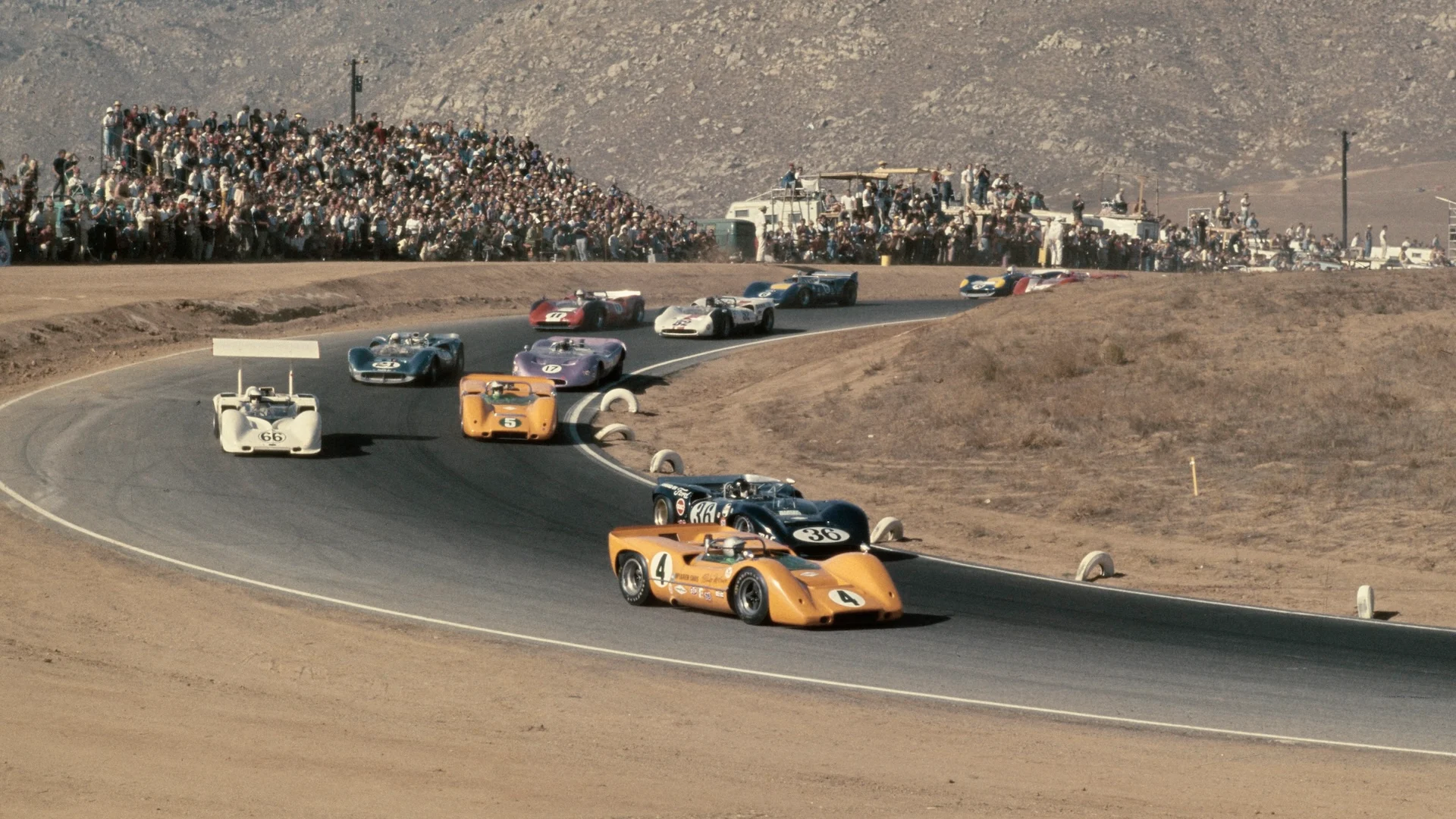 Yeni Zelanda'dan Bruce McLaren (1937 - 1970) #4 McLaren Cars Ltd McLaren M6A Chevrolet