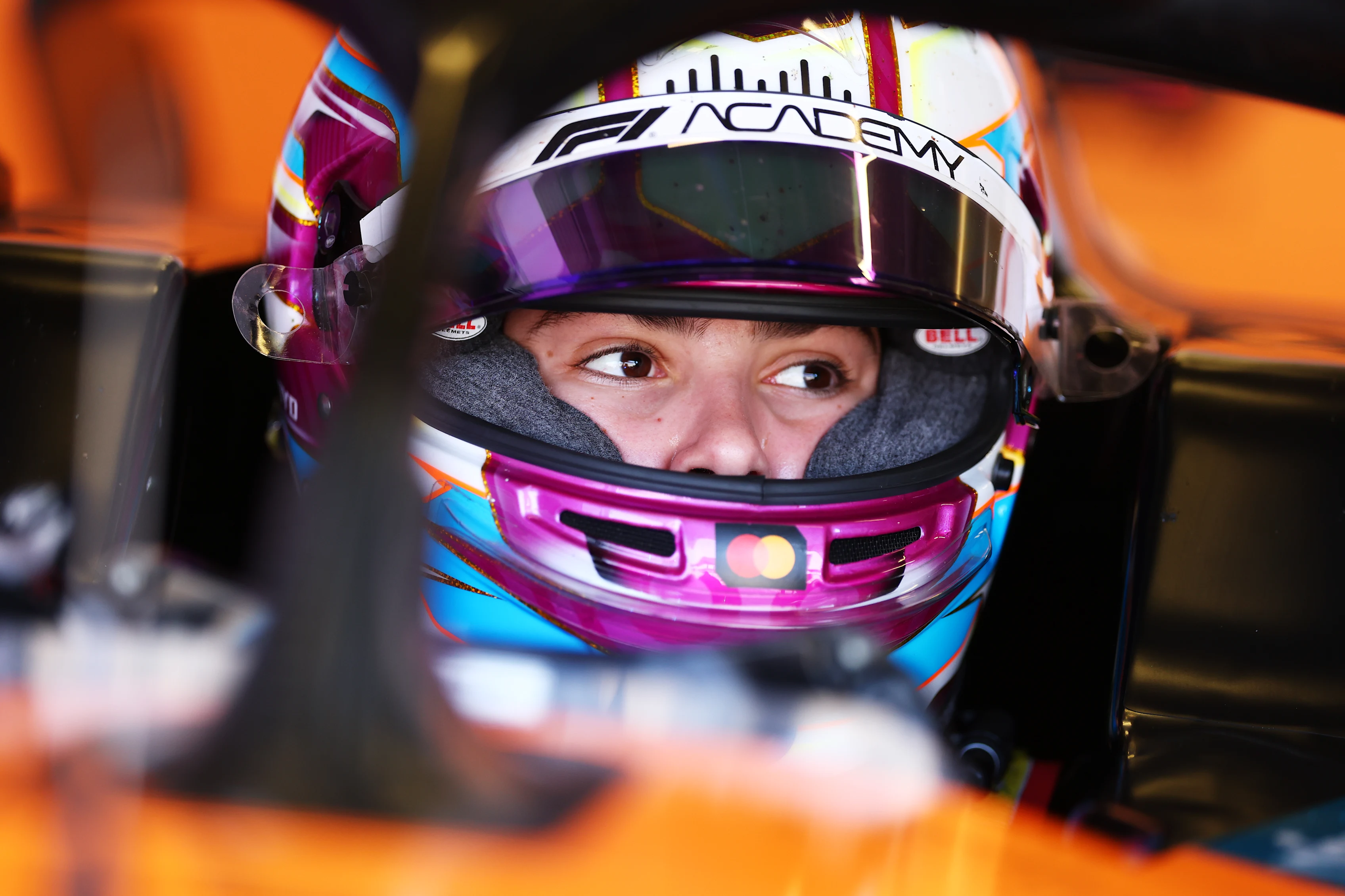 Navarra, İspanya - 17 Eylül: Büyük Britanya'dan Ella Lloyd ve Rodin Motorsport (20)