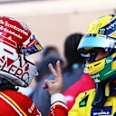 Oscar Piastri ayrıca 2024'te Monako'da Senna'dan ilham alan bir kask taktı