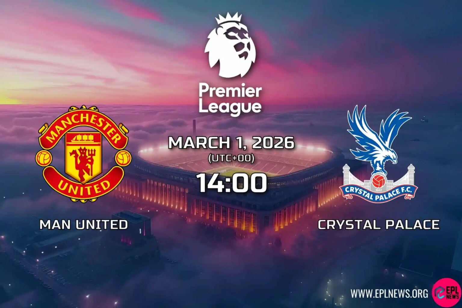 Manchester United – Crystal Palace Önizlemesi: Eagles Old Trafford’a İnerken Carrick UCL Spotu Avına Devam Ediyor