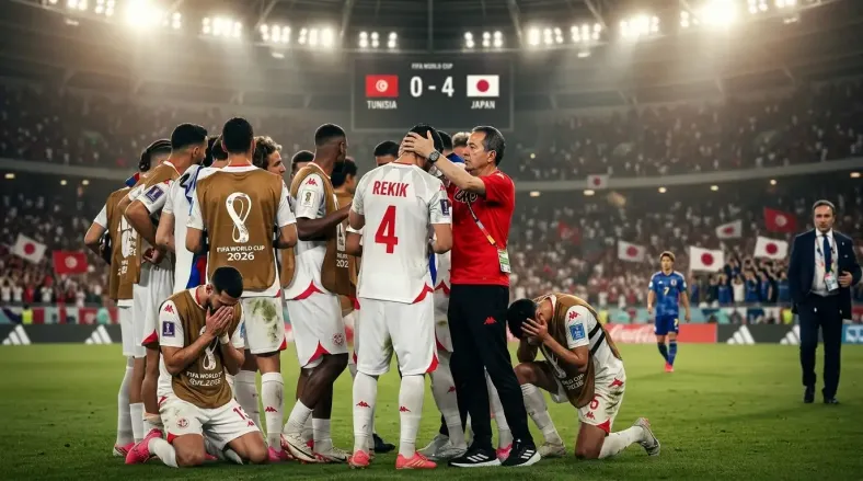 Tunus, Japonya'nın Mağlubiyetinin Ardından 2026 Dünya Kupası'ndan Elendi